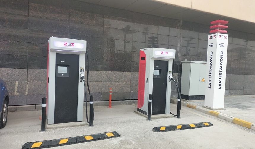 Gaziantep’te Elektrikli Araç Şarj İstasyonu Sayısında Artış Yaşanıyor