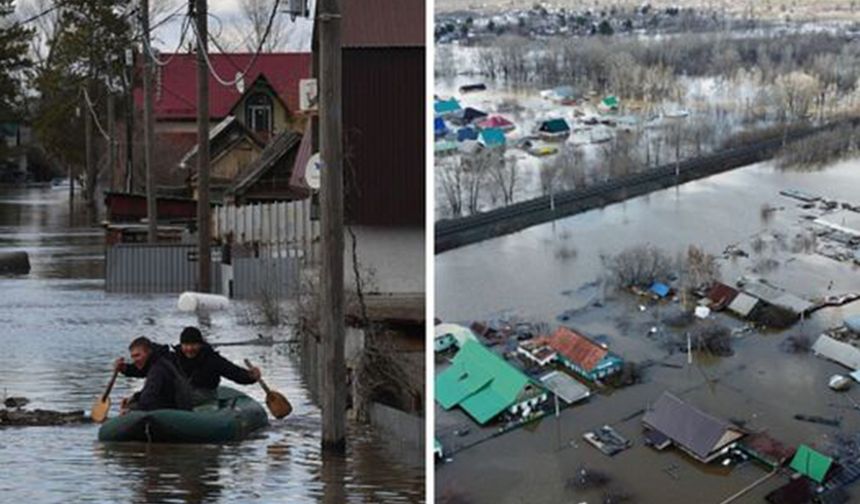 Rusya Sel Felaketiyle Mücadele Ediyor