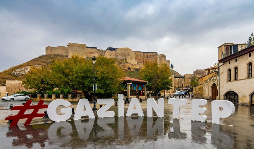 Gaziantep’e 6 ayda rekor sayıda turist geldi