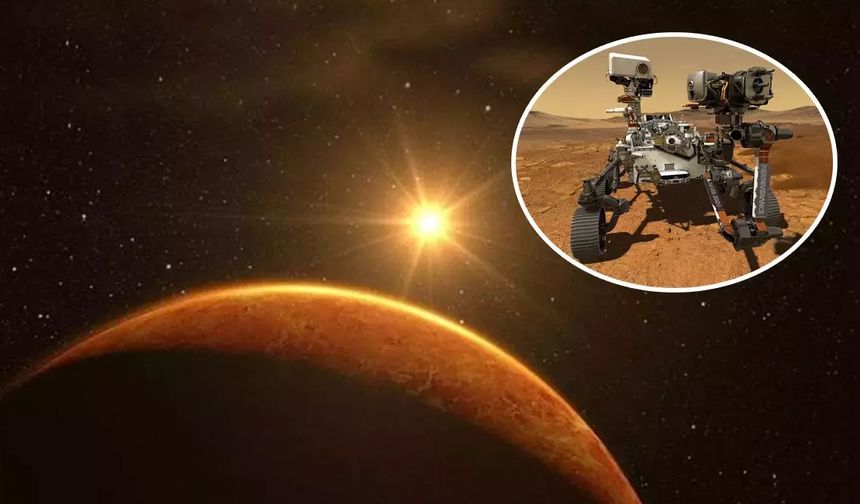 NASA'nın Keşif Aracı Mars'ta Olası Eski Yaşam Belirtileri Buldu!
