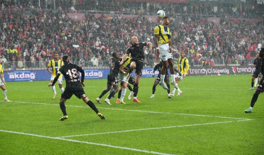 Samsunspor: 2 - Fenerbahçe: 2 (Maç sonucu)