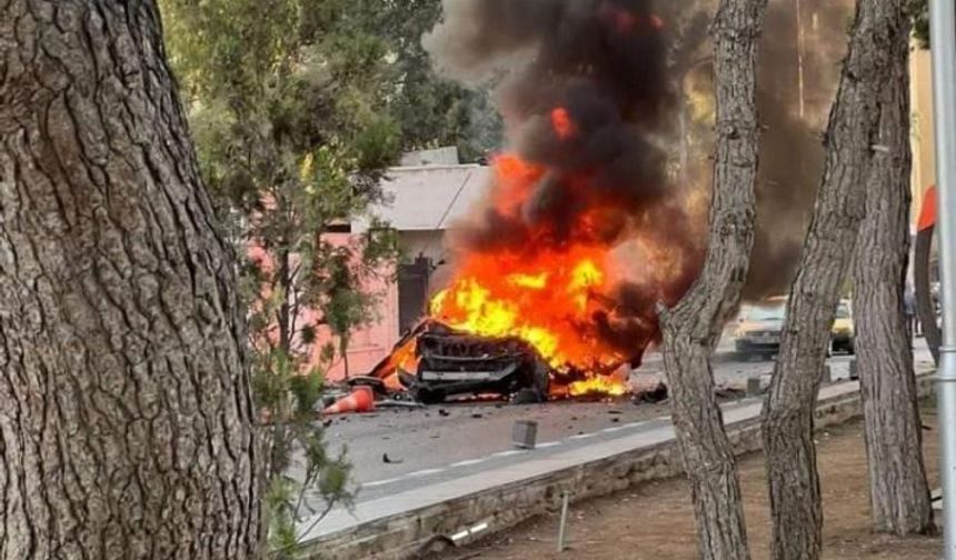 Şam'da araca füze saldırısı: 2 ölü, 3 yaralı