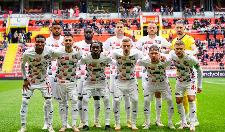 Gaziantep FK-Kayserispor karşılaşması gollü başladı: 1-1