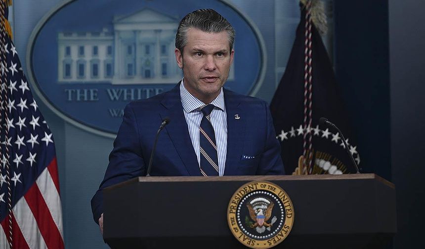ABD Savunma Bakanı Hegseth'ten basın mensuplarına tepki