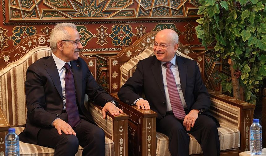 Bakan Uraloğlu, Şam'daki temaslarını tamamladı