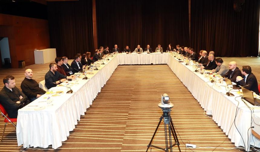 Gaziantep'te Oynanacak  Ziraat Türkiye Kupası Finali Organizasyon Toplantısı düzenlendi