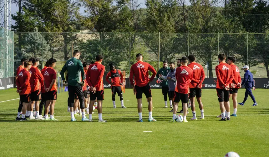 GaziantepFK Aranın Ardından Sahada