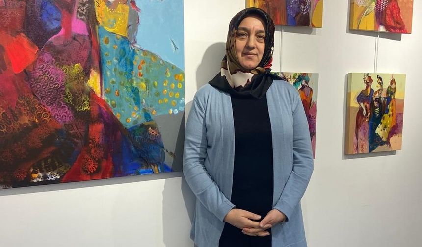 Ressam Nurgül Ferahoğlu Eserlerini Gaziantep’te Sergileyecek