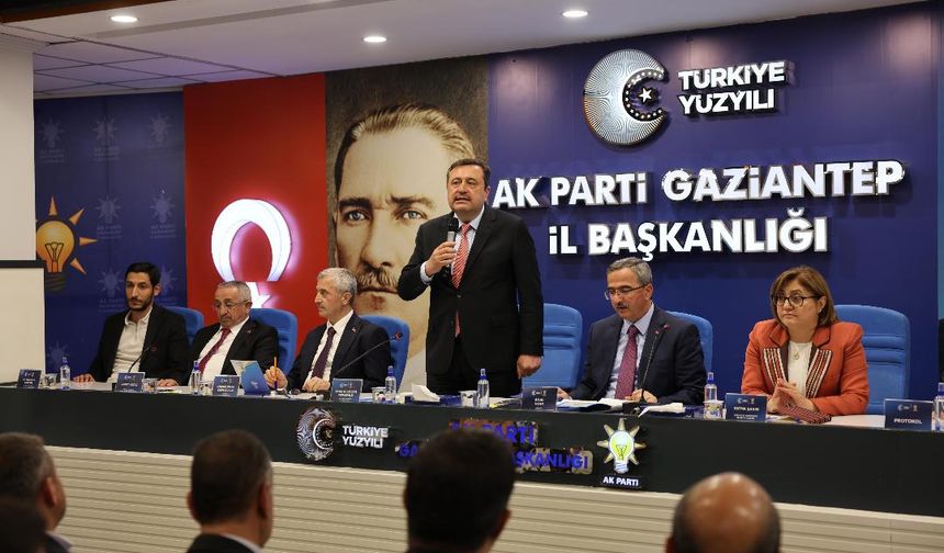 AK Parti Gaziantep’te Yerel Yönetimler Buluşması