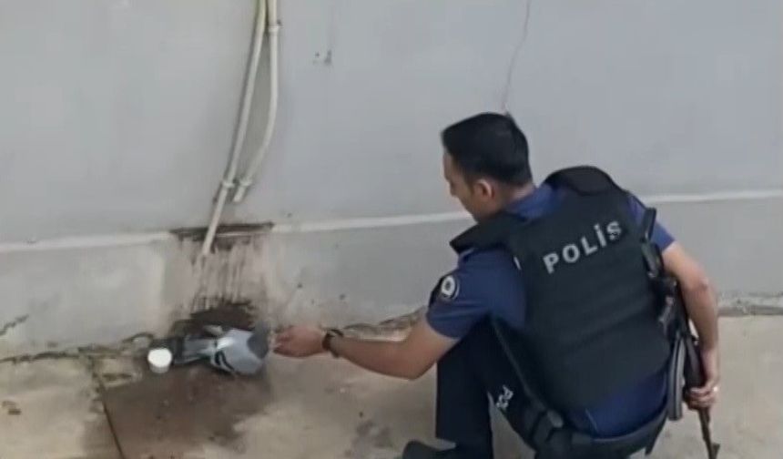 Gaziantep'te polis memurundan anlamlı davranış