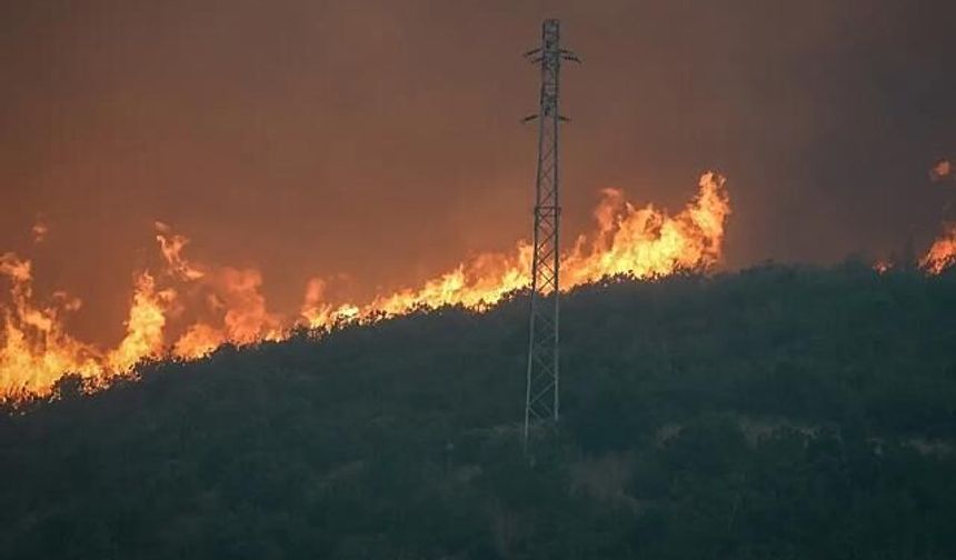 Marmaris’teki büyük orman yangını! Bakan Yumaklı son durumu açıkladı! 7 uçak ve 17 helikopterle müdahale ediliyor