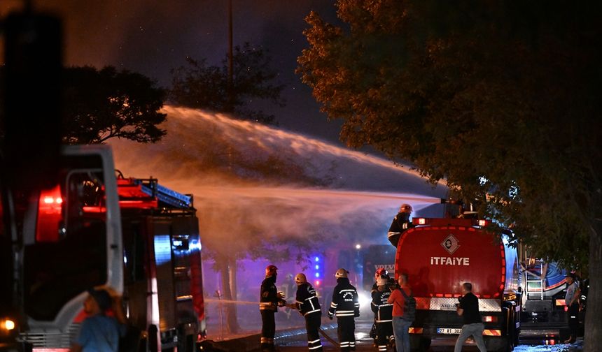 Gaziantep'te fabrikada çıkan yangın kontrol altına alındı