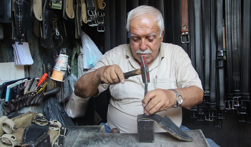 Gaziantep'te 60 yıldır mesleğini sürdürüyor