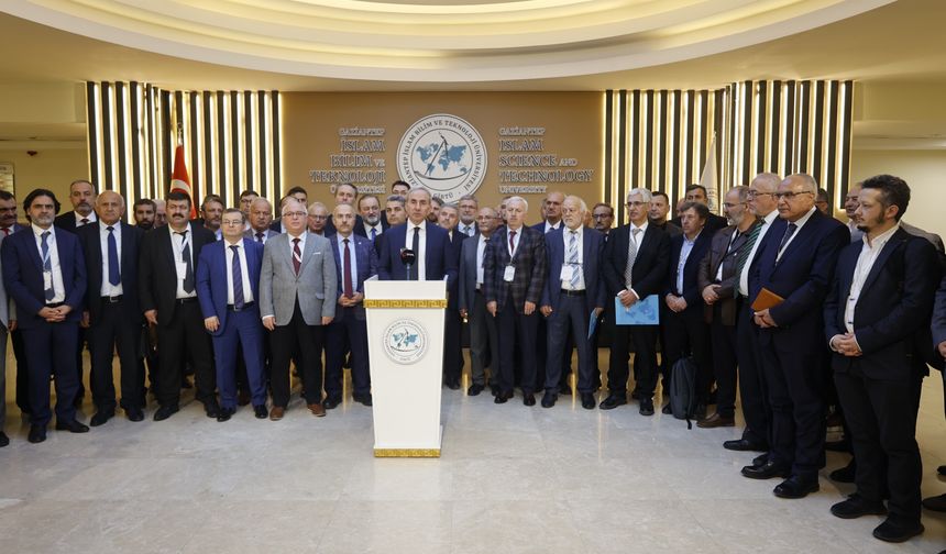 TİDKONSEY’den Filistin’e destek İsrail’e tepki