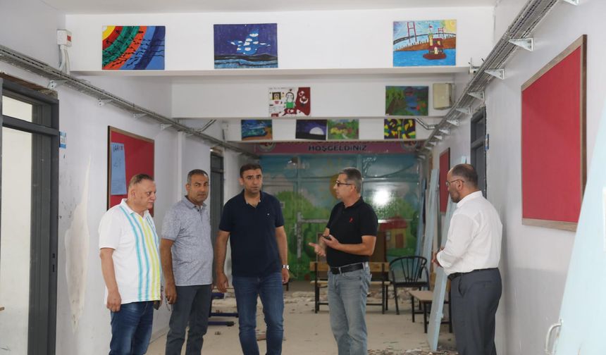 İl Milli Eğitim Müdürü Kılınç yerinde inceledi! Gaziantep’te okullar geleceğe hazırlanıyor