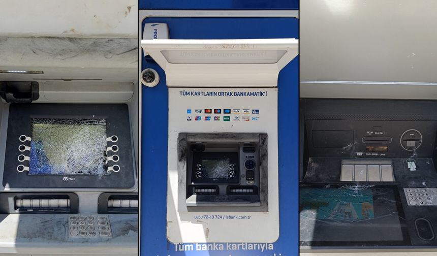 Gaziantep’te ATM’lere çirkin saldırı! Sorumlusu kim?