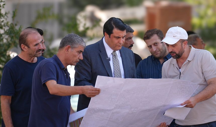 Gaziantep'te bozuk yollar yenileniyor