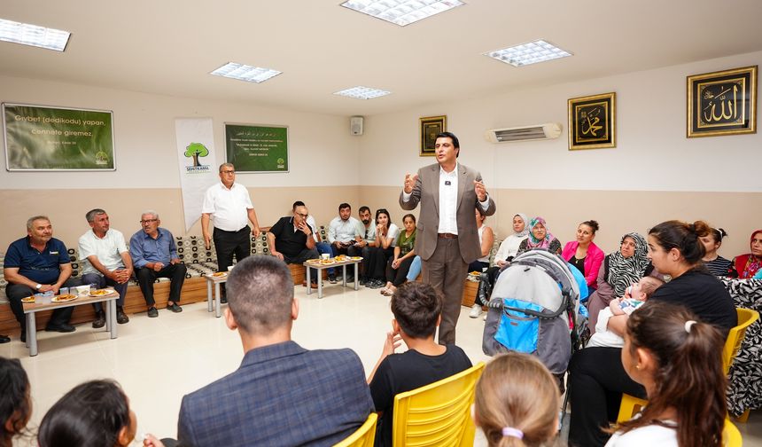 Umut Yılmaz, Sefaşehir Mahallesi sakinleriyle buluştu! Talepleri dinledi