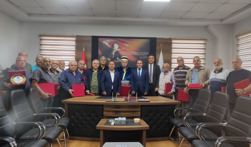 Ramazan Balcı’dan emektar ustalara vefa