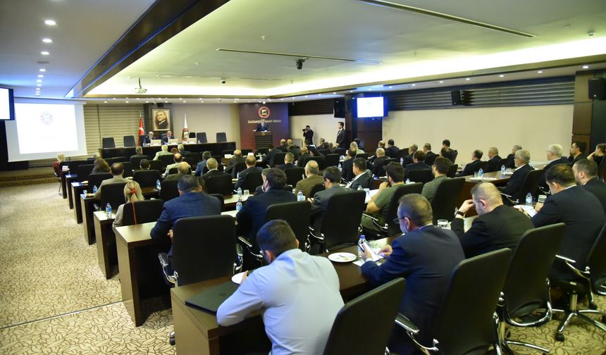 GSO’da önemli toplantı! Projeler hakkında paylaşımlarda bulunuldu