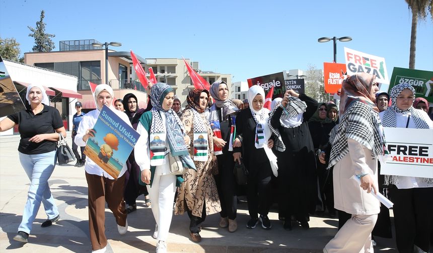 Gaziantep’te Gazze için anlamlı etkinlik! Sessiz Çığlık…