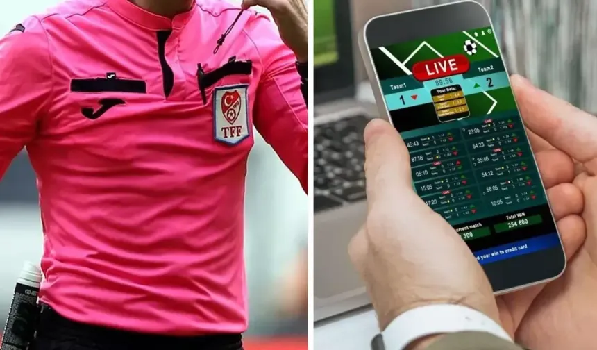 Türk futbolunda bahis skandalı! Bahis oynayan hakemler açıklandı: İşte bahis oynayan hakemler…