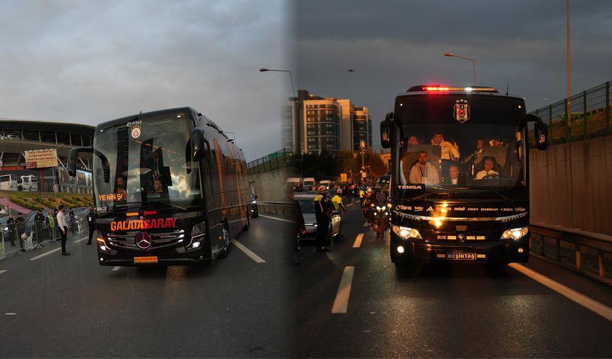 Beşiktaş ve Galatasaray karşı karşıya gelecek! Stada geldiler