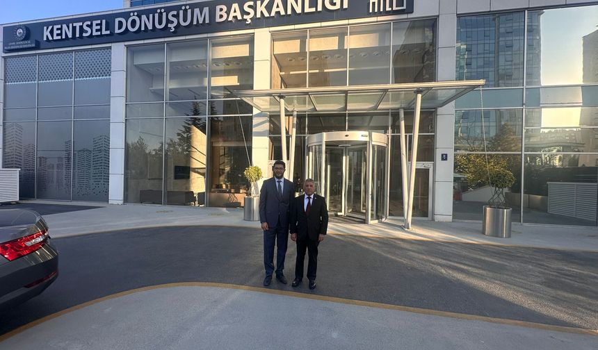 Oğuzeli Belediye Başkanı Öztekin’den Ankara’da kritik temas!