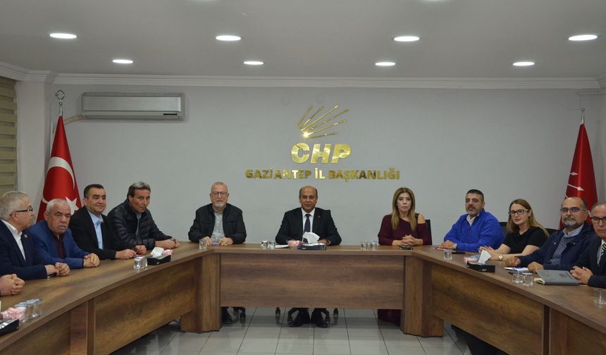 CHP Gaziantep’te görev dağılımı yapıldı! İşte Acar’ın A Takımı