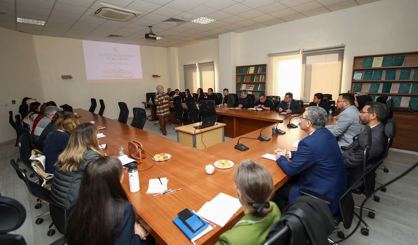 GAÜN’de kalite yönetim sistemi ve iç tetkikçi eğitimi gerçekleştirildi
