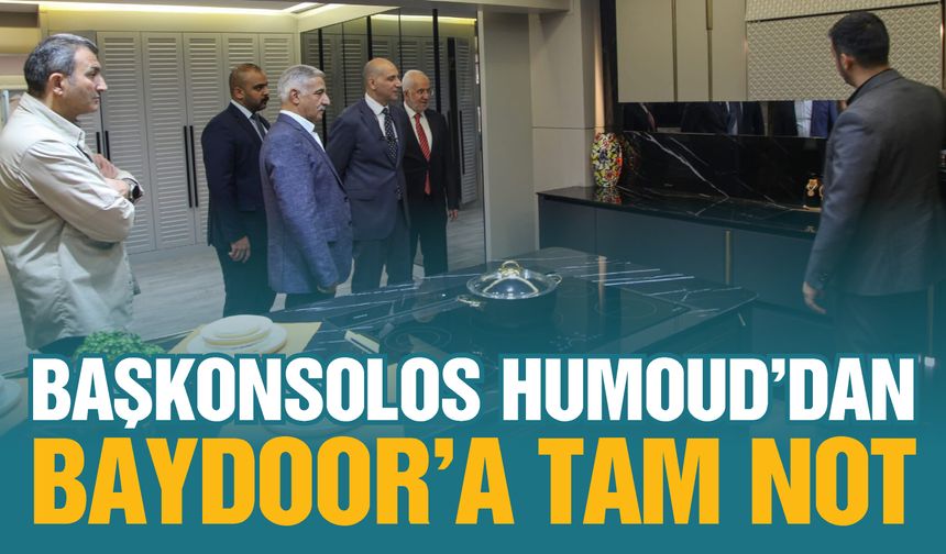 Irak Gaziantep Başkonsolosu Humoud’dan Motif Group’a ziyaret! Baydoor’a tam not