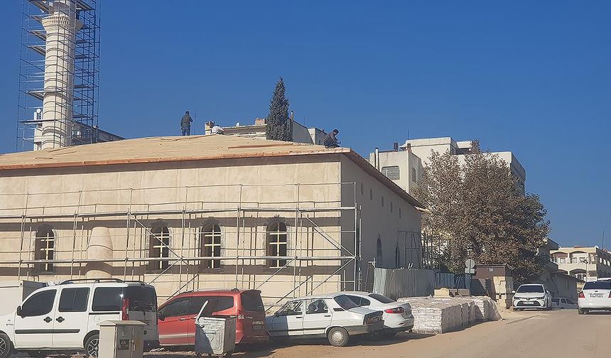 Gaziantep'te depremlerde zarar gören tarihi cami restore edildi