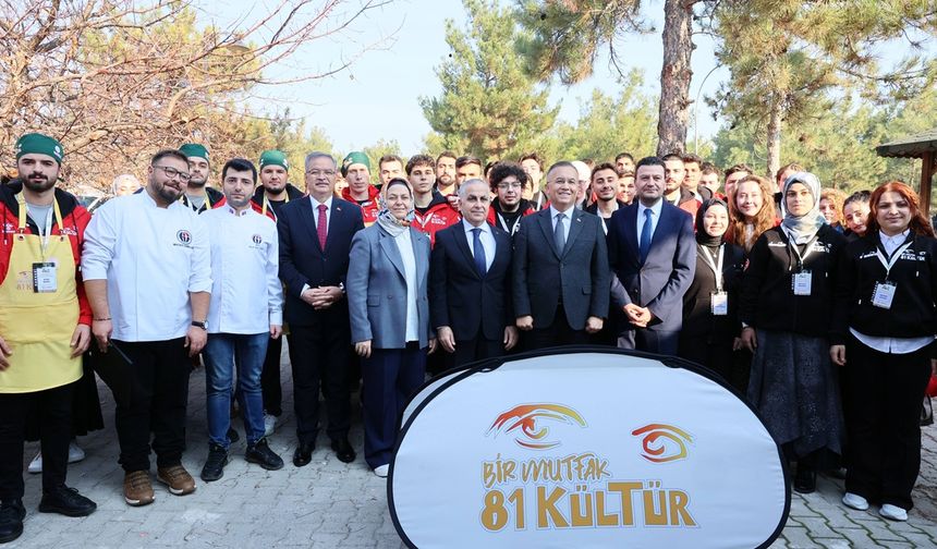 Gençler Gaziantep Üniversitesinde mutfak kültürüyle buluştu