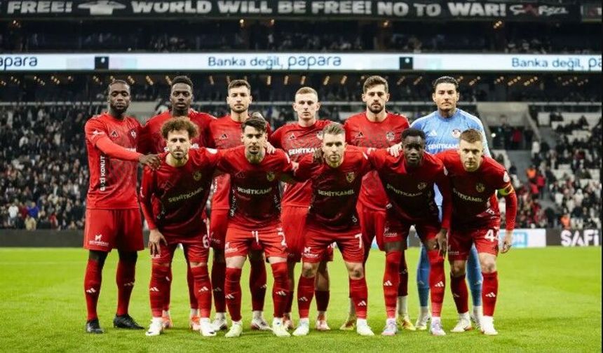 Gaziantep FK’da galibiyet hasreti son buldu