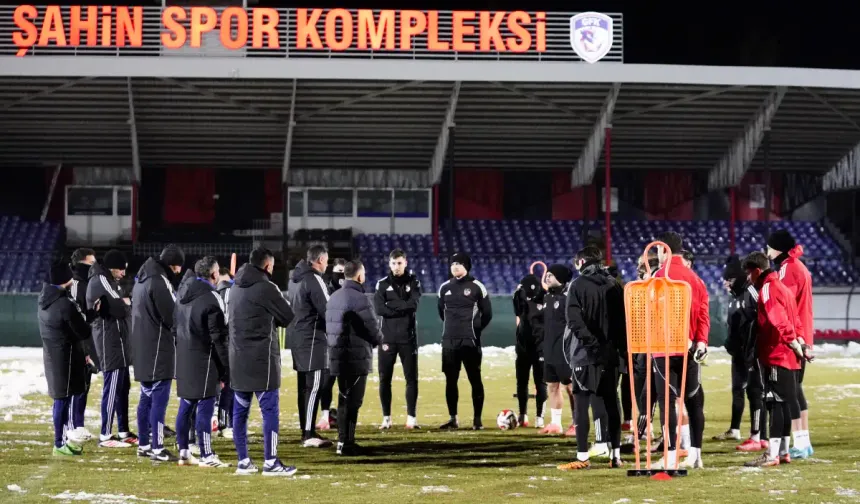 Gaziantep FK ikinci devre için sahada!