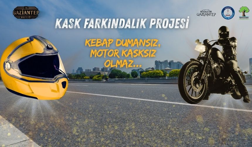 Gaziantep’te "Kask Farkındalık Projesi" başvuruları başladı: İşte başvuru ekranı!