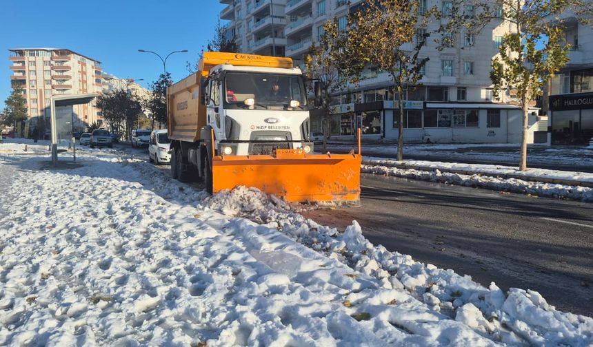 Nizip Belediyesi'nden hummalı çalışma