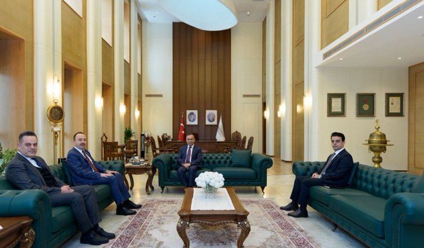 Gaziantep Valiliğinde dikkat çeken buluşma! DSİ projeleri masada