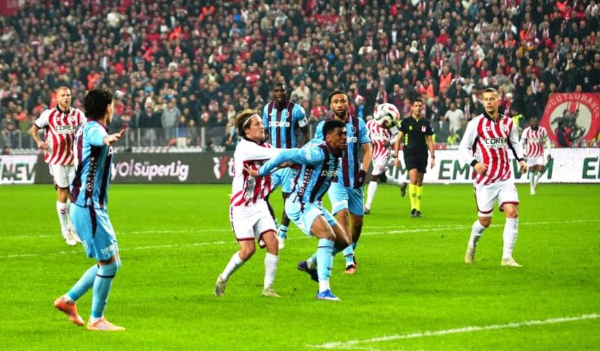 Trabzonspor şov yaptı! Samsunspor’u 3-0 mağlup etti…