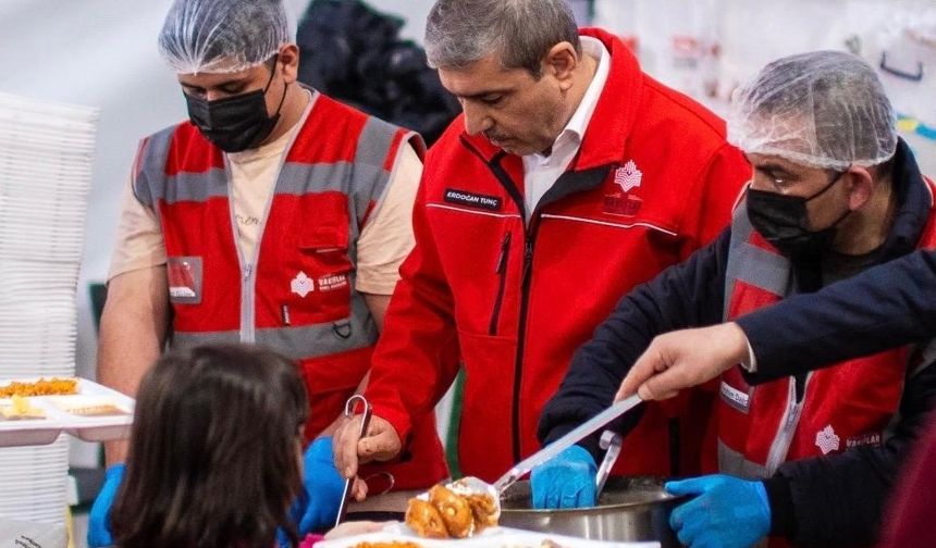 Vakıflar Genel Müdürlüğü Gaziantep’te iftar sofraları kuracak!
