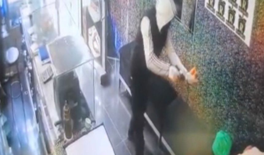 Gaziantep'te kuyumcu soygunu kamerada (VİDEO HABER)