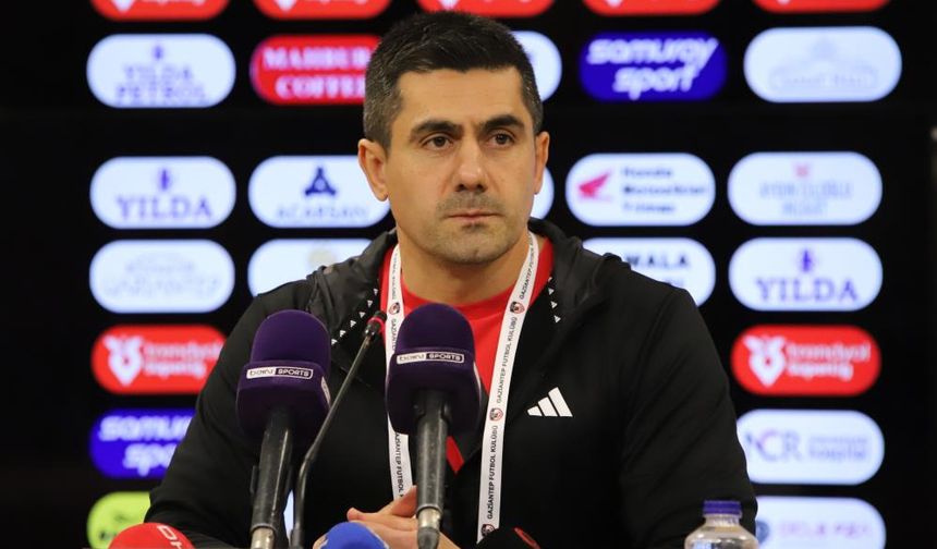 Gaziantep FK Yardımcı Antrenörü Hüseyin Çayır: "Farkı anlayamadık"