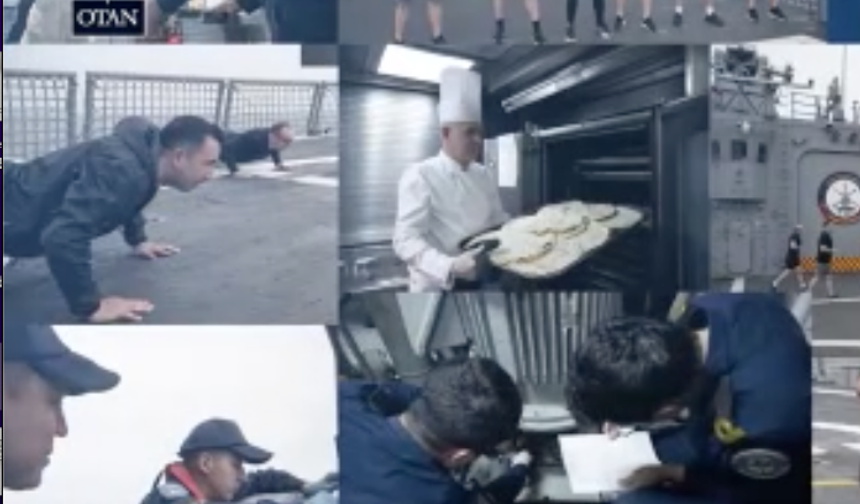 NATO’dan TCG Gaziantep fırkateynine ilişkin paylaşım