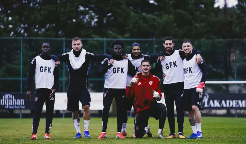 Gaziantep FK, Kocaelispor maçı hazırlıklarına başladı!