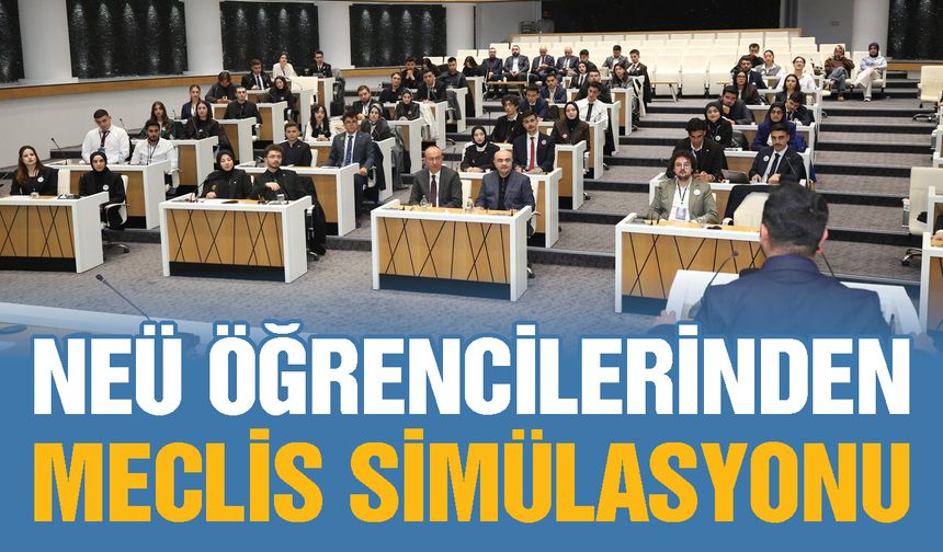 Necmettin Erbakan Üniversitesi öğrencileri meclis deneyimi yaşadı