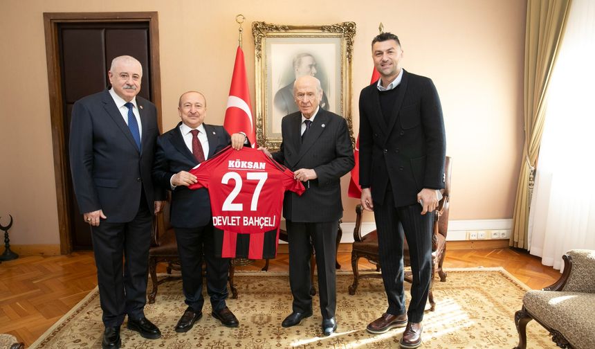 Atay ve Yılmaz’dan Devlet Bahçeli’ye ziyaret…