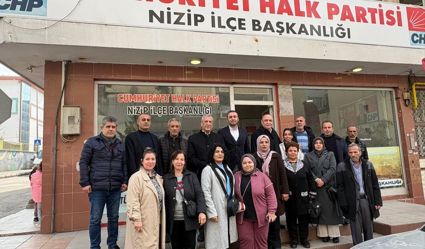 Meriç ve Öztürkmen’den Nizip teşkilatına ziyaret