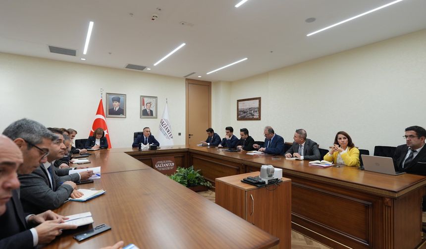 Gaziantep Valiliğinde kritik toplantı! Nurdağı’na yönelik yatırımlar masada!