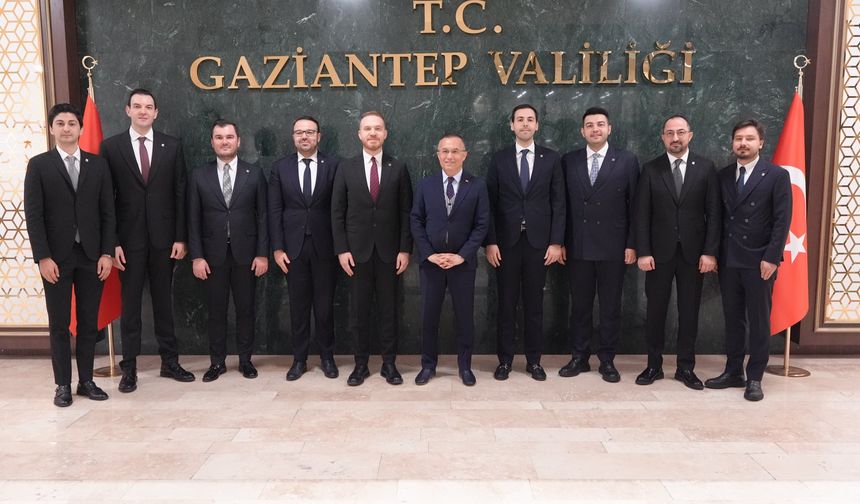 GAGİAD Yönetiminden Vali Çeber’e ziyaret! Neler konuşuldu?
