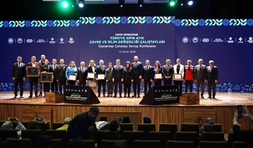 Sıfır atık çalıştaylarının Gaziantep ayağı tamamlandı